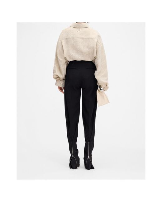 Jacquemus Black The Mirada Tailored Trousers