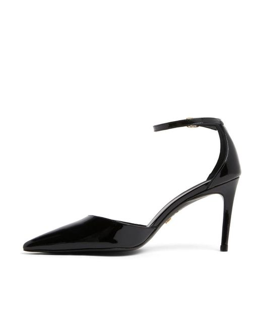 Stuart Weitzman Black Stuart 85Mm Pointed-Toe Pumps