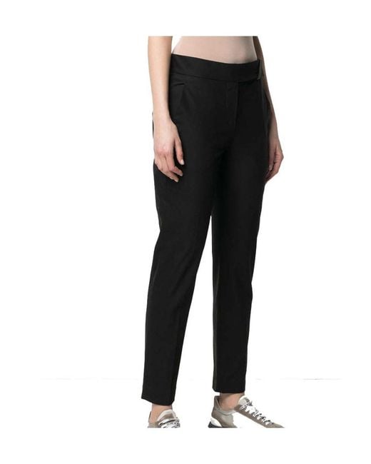Brunello Cucinelli Black Cropped Tailored Trousers