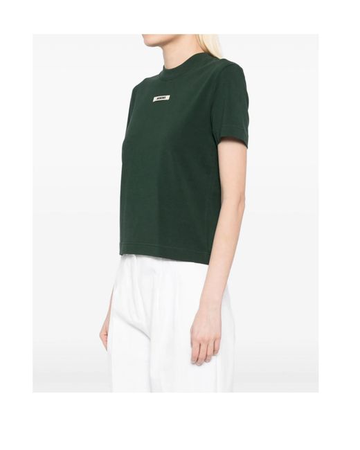 Jacquemus Green Crew Neck T-Shirt