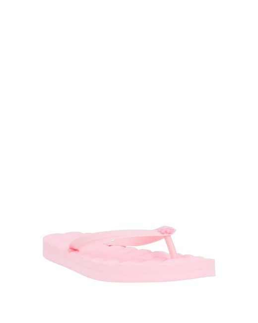 Tory Burch Pink Minimalist Comfortable Flip-Flops