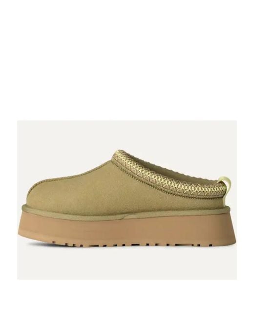 Ugg Multicolor Tazz Ii Platform Suede Slippers