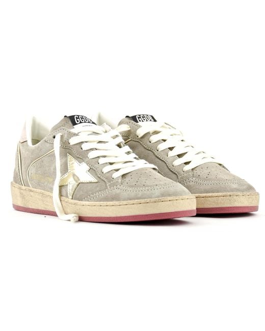 Golden Goose Deluxe Brand White Ball Star Low-Top Sneakers