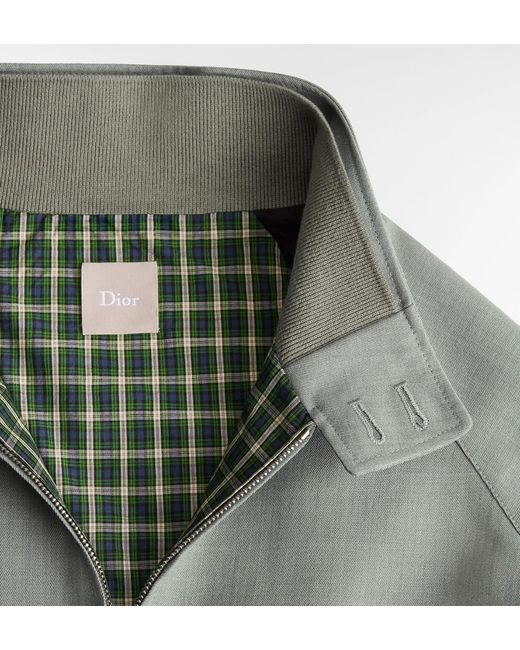 Dior Gray Zipped Jacket for men