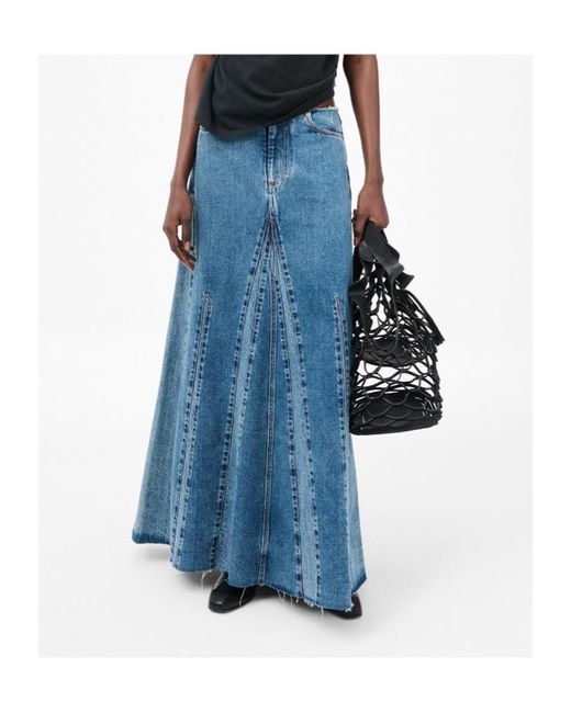 Our Legacy Blue Rebel Skirt
