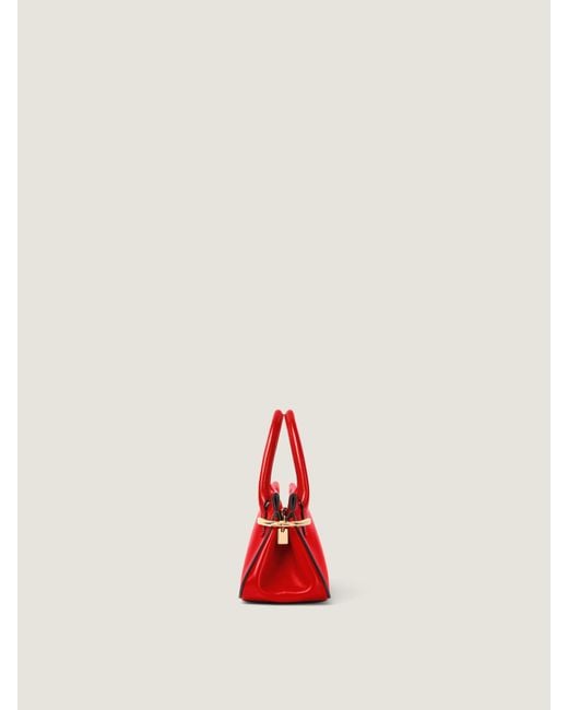 Givenchy Red Pich Mini Tote Bag
