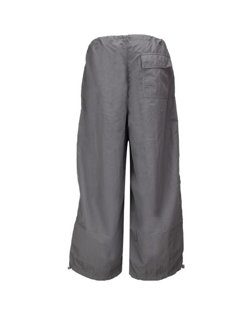 Autry Gray Drawstring Track Pants