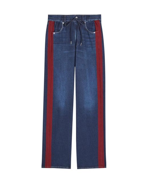 Rag & Bone Blue Denimstyle Sweatpants