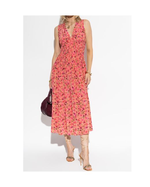Ulla Johnson Red Midi Dresses