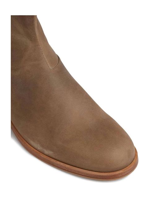 Common Projects Brown Side-Zip Boots for men