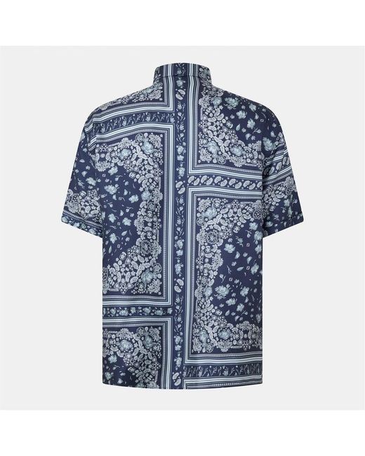 Fendi Blue Bandana Ss Sn53 for men