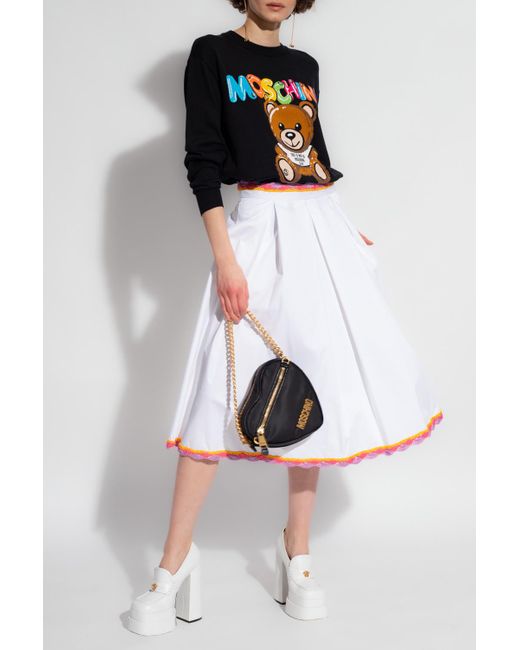 Moschino Blue Logo Sweater