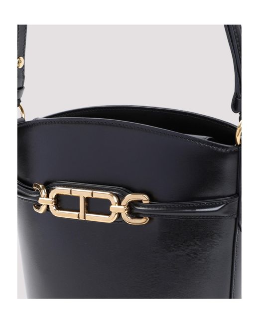Tom Ford Black Whitney Medium Bucket Bag