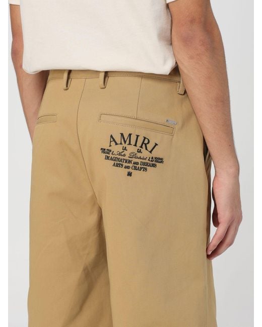 Amiri Natural Arts District Chino Shorts for men