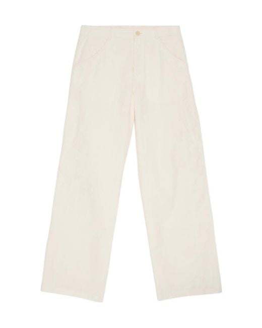 Paloma Wool White Wide-Leg Pants