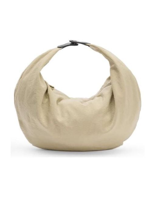 Lemaire Metallic Croissant Filt Shoulder Bag