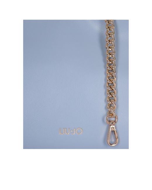Liu Jo Blue Small Riccy Shoulder Bag