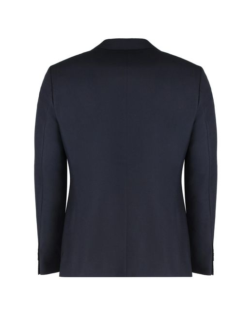 Boss Blue Boss Single-Breasted Long-Sleeved Jacket for men