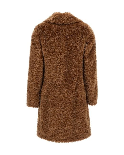 Herno Brown Fur Coat