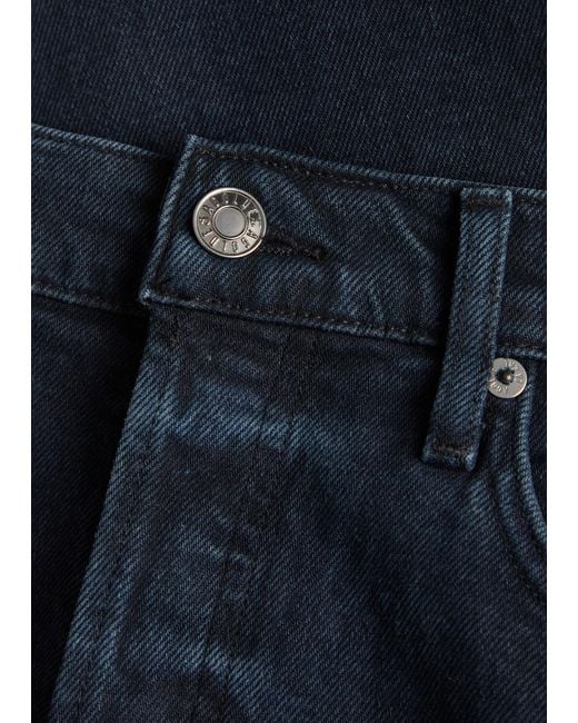 Agolde Blue Cocktail Ankle Skinny-Leg Jeans