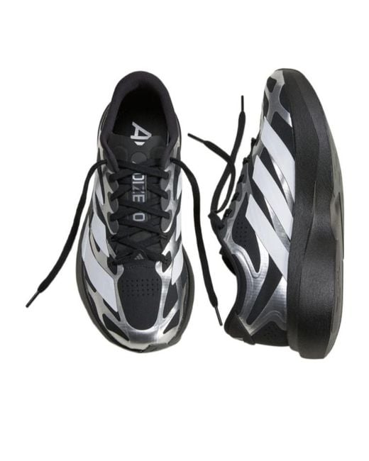 Adidas Black Adizero Adizero Evo Low Top Sneakers for men