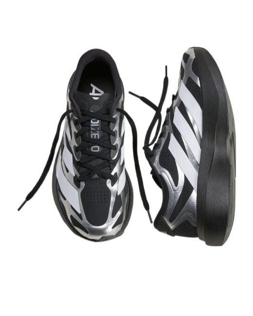 Adidas Black Adizero Adizero Evo Low Top Sneakers for men