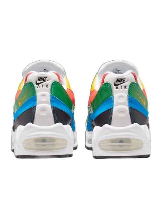 Nike Blue Air Max 95 Big Bubble Sneakers for men