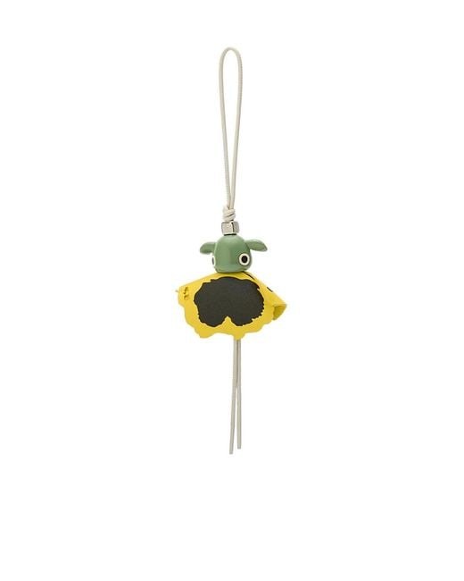 Loewe Metallic Pansy Puzz Charm