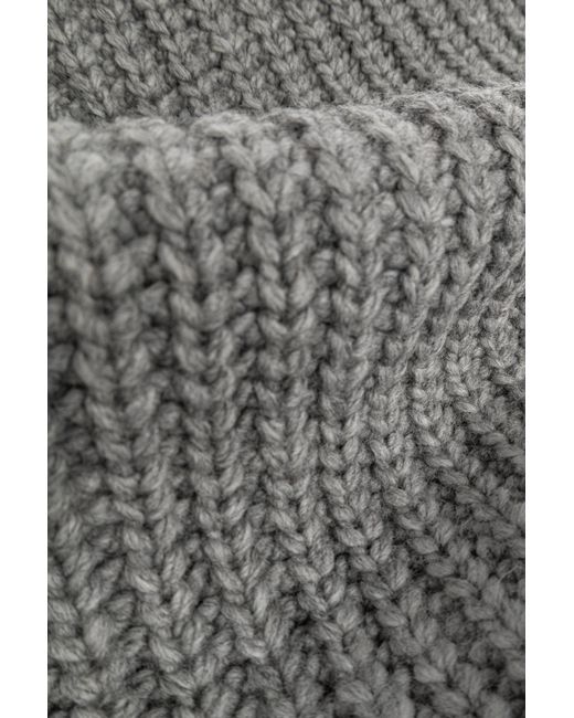 DSquared² Gray Logo Scarf for men