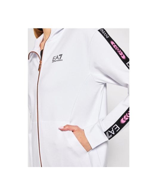 EA7 Blue Logo Casual Jacket