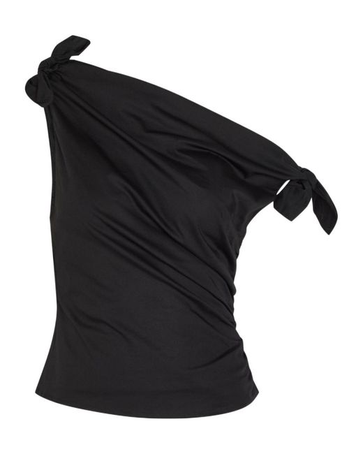 Staud Black Comfortable Versatile Top