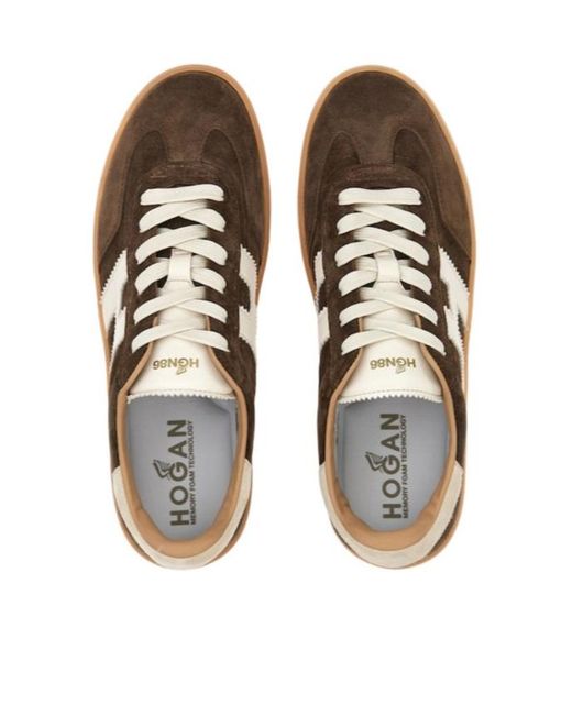 Hogan Brown Sneakers for men