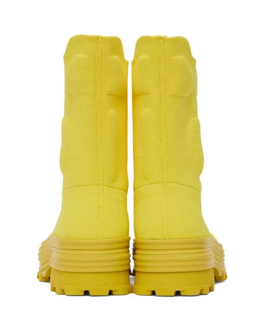 CAMPERLAB Yellow Traktori Ankle Boots for men