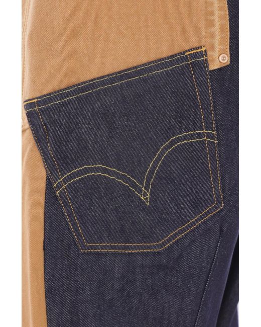 Junya Watanabe Natural Multi-Pocket Patchwork Casual Pants for men