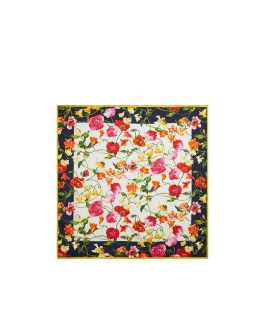 KENZO Red Wildflower' Square