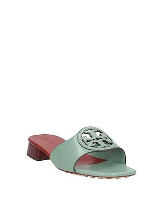 Tory Burch Green Sandals