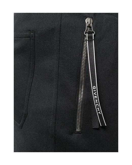 Givenchy Black Zip Pocket Sweatpants for men