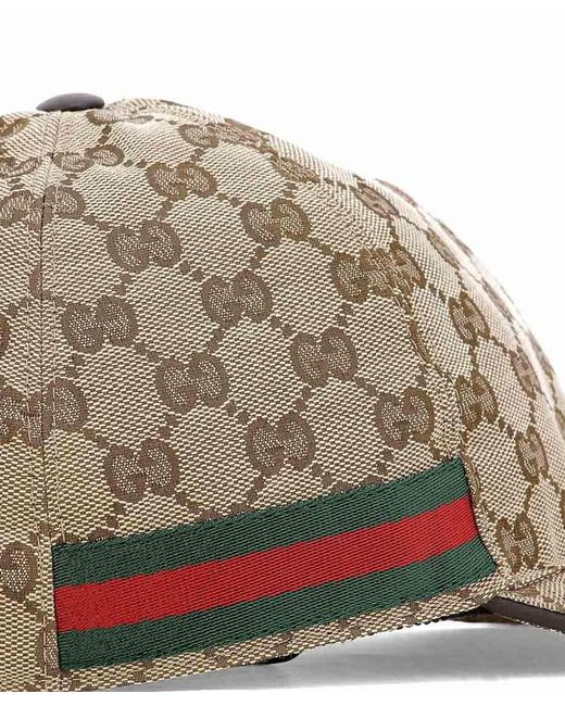 Gucci Natural Original Gg Baseball Hat for men