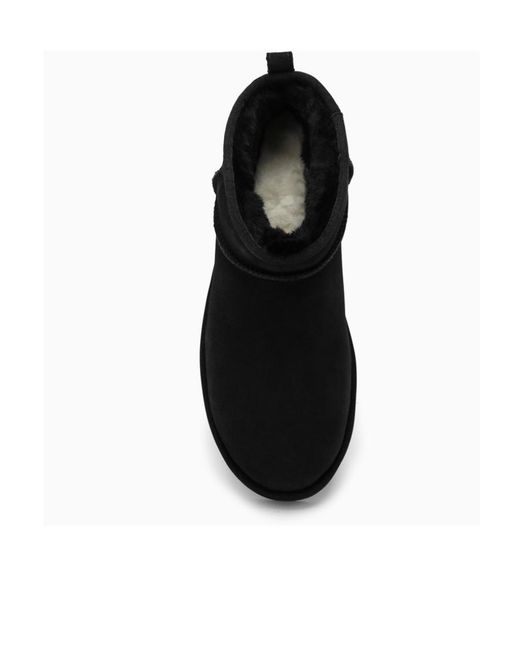 Ugg Black Classic Ultra Mini Boots for men