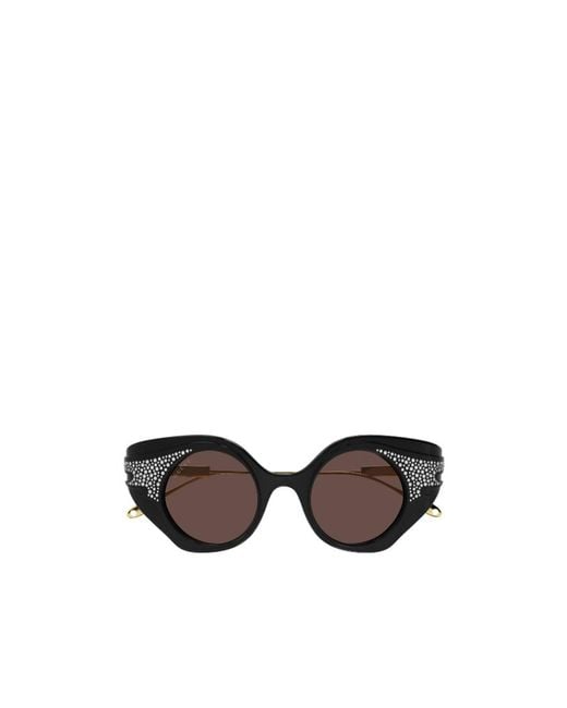 Gucci Multicolor Eyewear Cat-Eye Frame Sunglasses