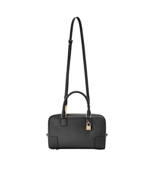 Loewe Black Amazona 23 Top Handle Bag