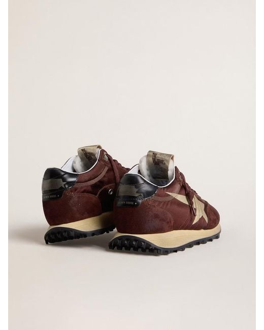 Golden Goose Deluxe Brand Brown Marathon Low-Top Sneakers