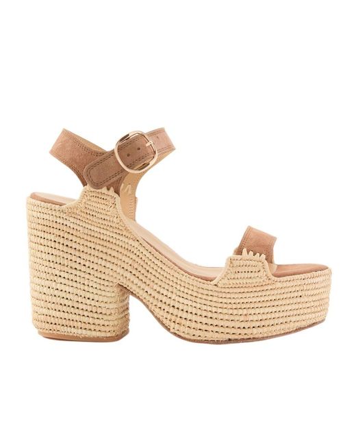 Gabriela Hearst Natural Sardis Sandals
