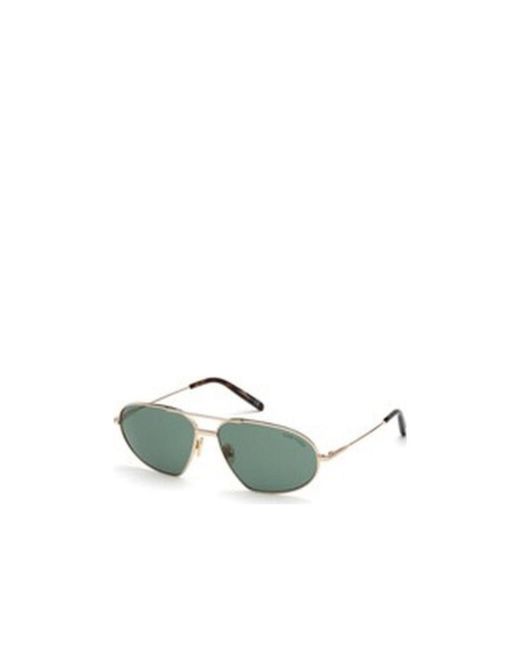 Tom Ford Green Logo Sunglasses for men