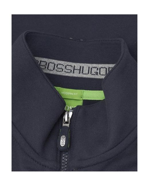 Boss Blue Logo Details Casual Jacket for men
