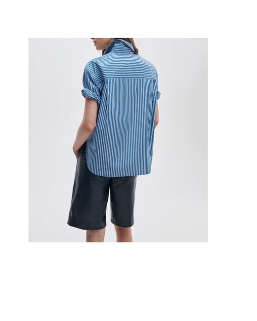 Rag & Bone Blue Striped Shirt