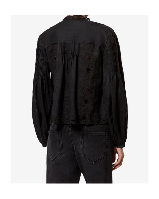 Isabel Marant Black Rubra Top