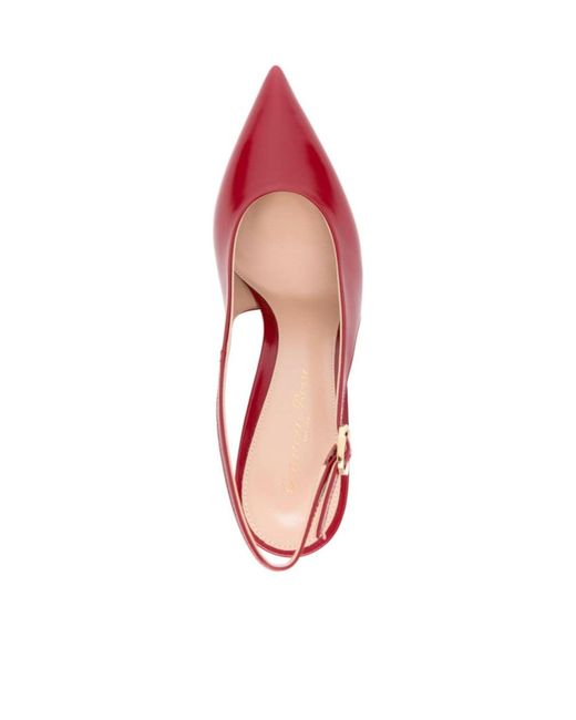 Gianvito Rossi Pink Pointed High-Heeled Sandals