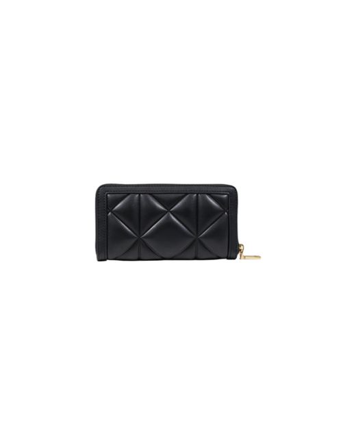 Moschino Black Zip-Around Wallet