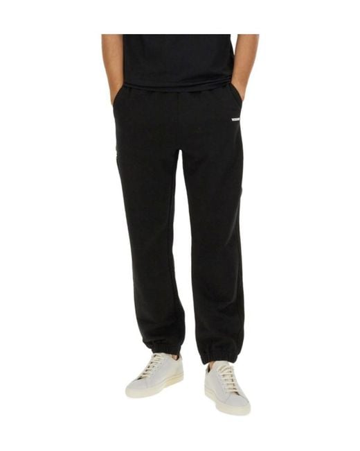 Missoni Black Logo Detailed Straight-Leg Track Pants for men